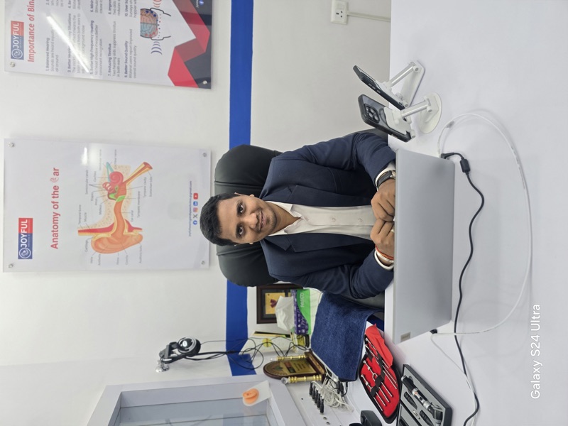 Dr. Ashish Bharti - Audiologist and Speech-Language Pathologist