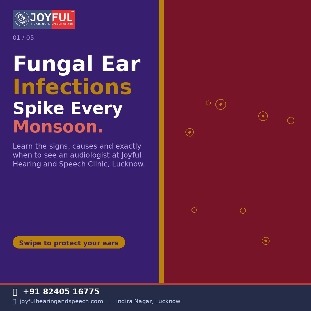 Fungal Ear Infections in Monsoon