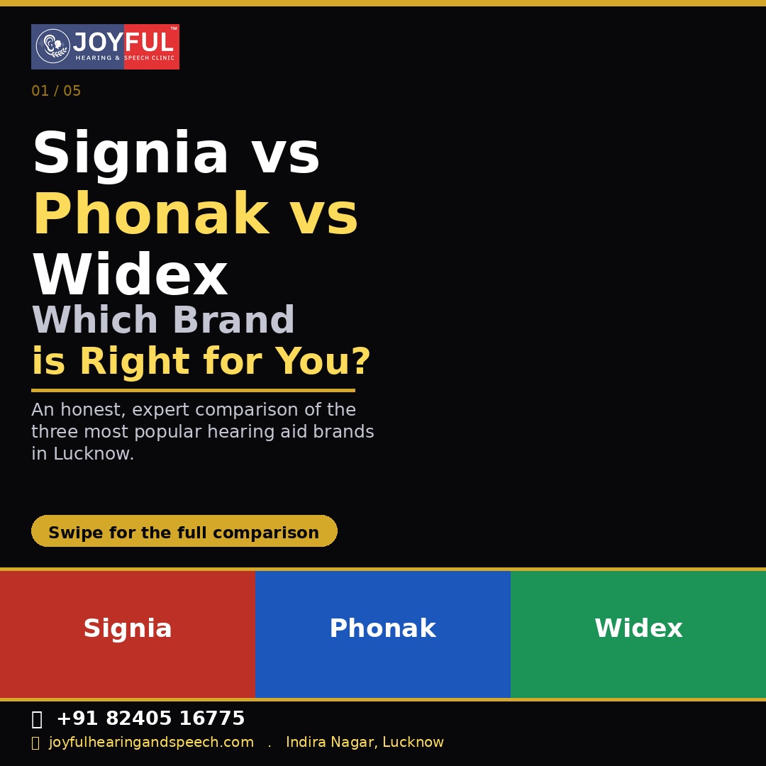 Signia vs Phonak vs Widex